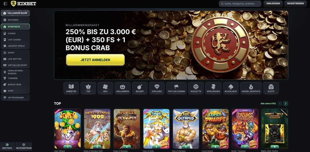 kinbet hp de